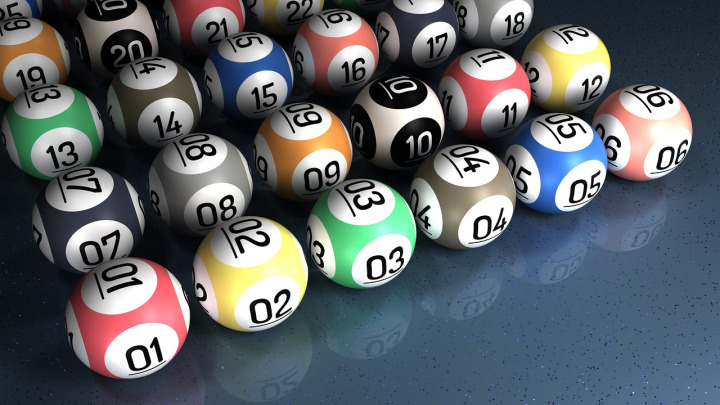 bingo balls lottery draw